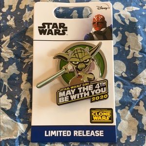 NWT Yoda May the 4th Be With You Pin Limited 2020